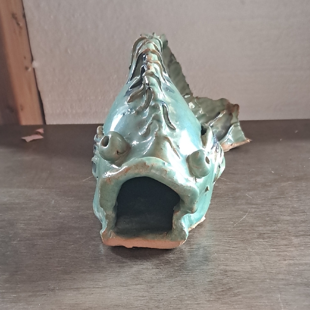 Ceramic Fish Decor - Green - Picture 4 of 4